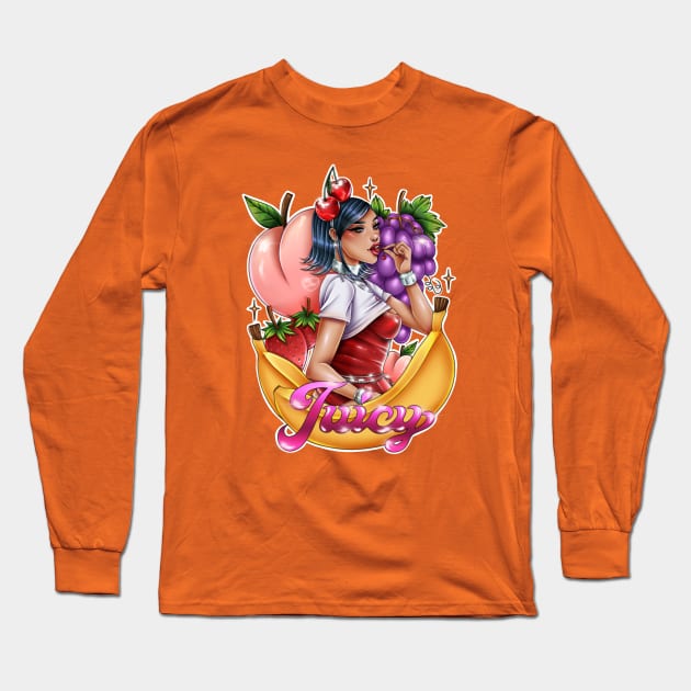 Juicy Long Sleeve T-Shirt by Fentiocean